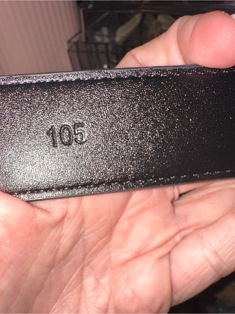 Black Designer Double-G Leather Belt - Unbranded - Picture 5 of 9